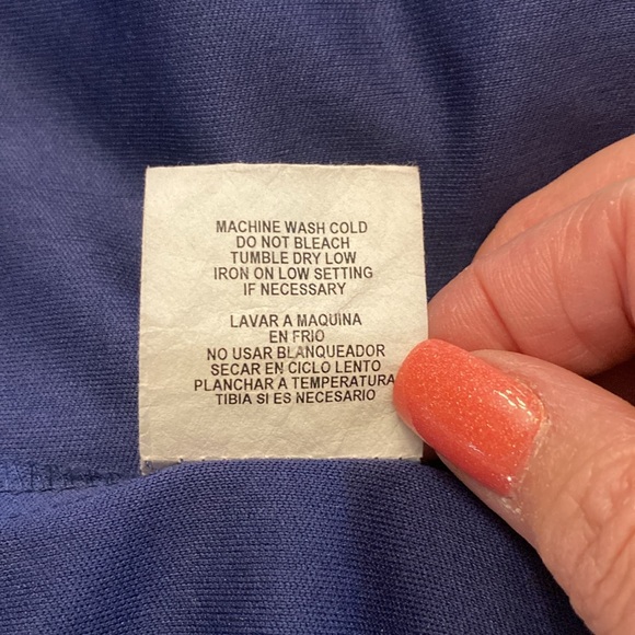 Lily Rose woman’s chiffon geomatics bleu mini dress, ballon stretch tie waist - Picture 7 of 10